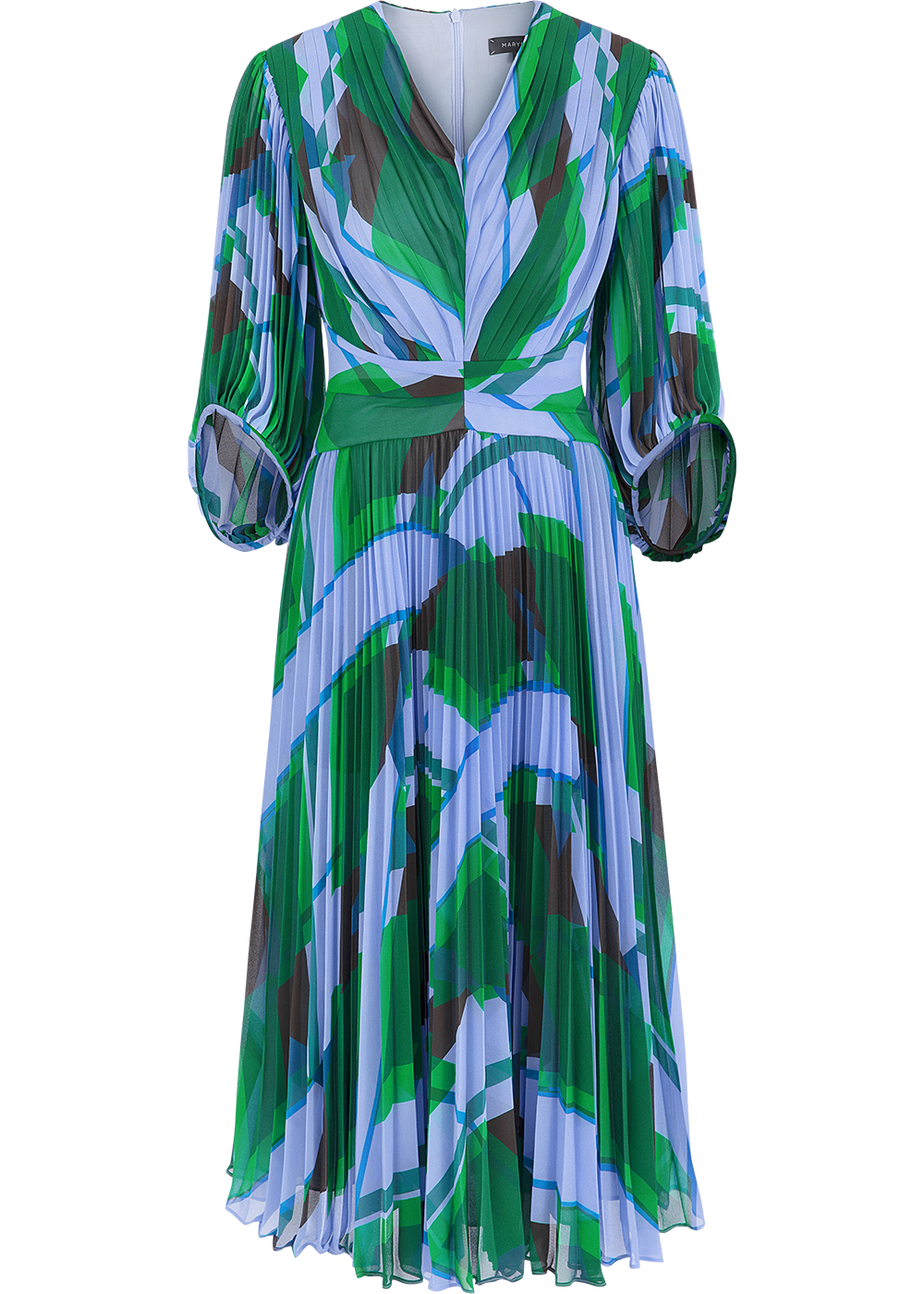 SALAZIA Blue-Green Seabed Ripple Dresses