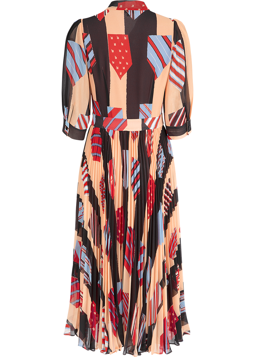 SALAZIA Pink-Orange Dream Bow Dresses