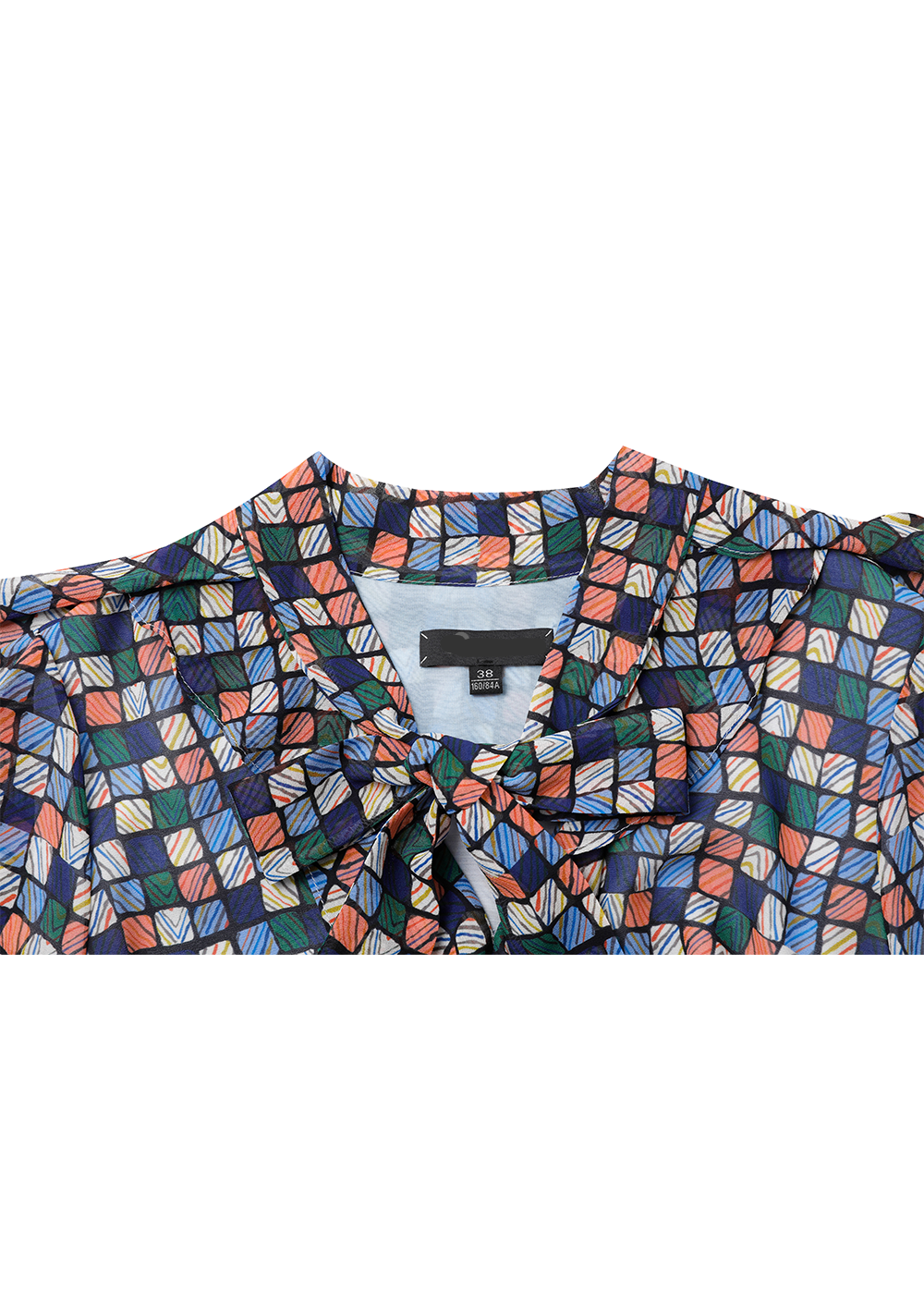 SALAZIA Blue Dreamy Squares Dresses