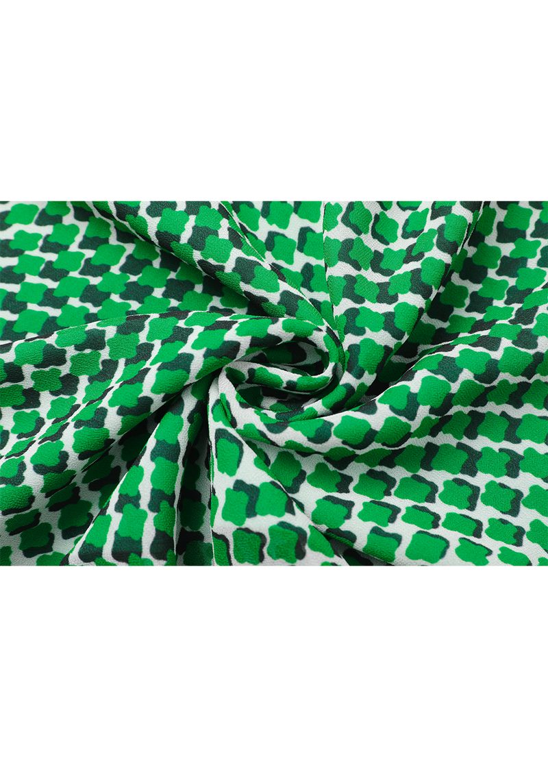 SALAZIA Green Gingham Shift Dresses