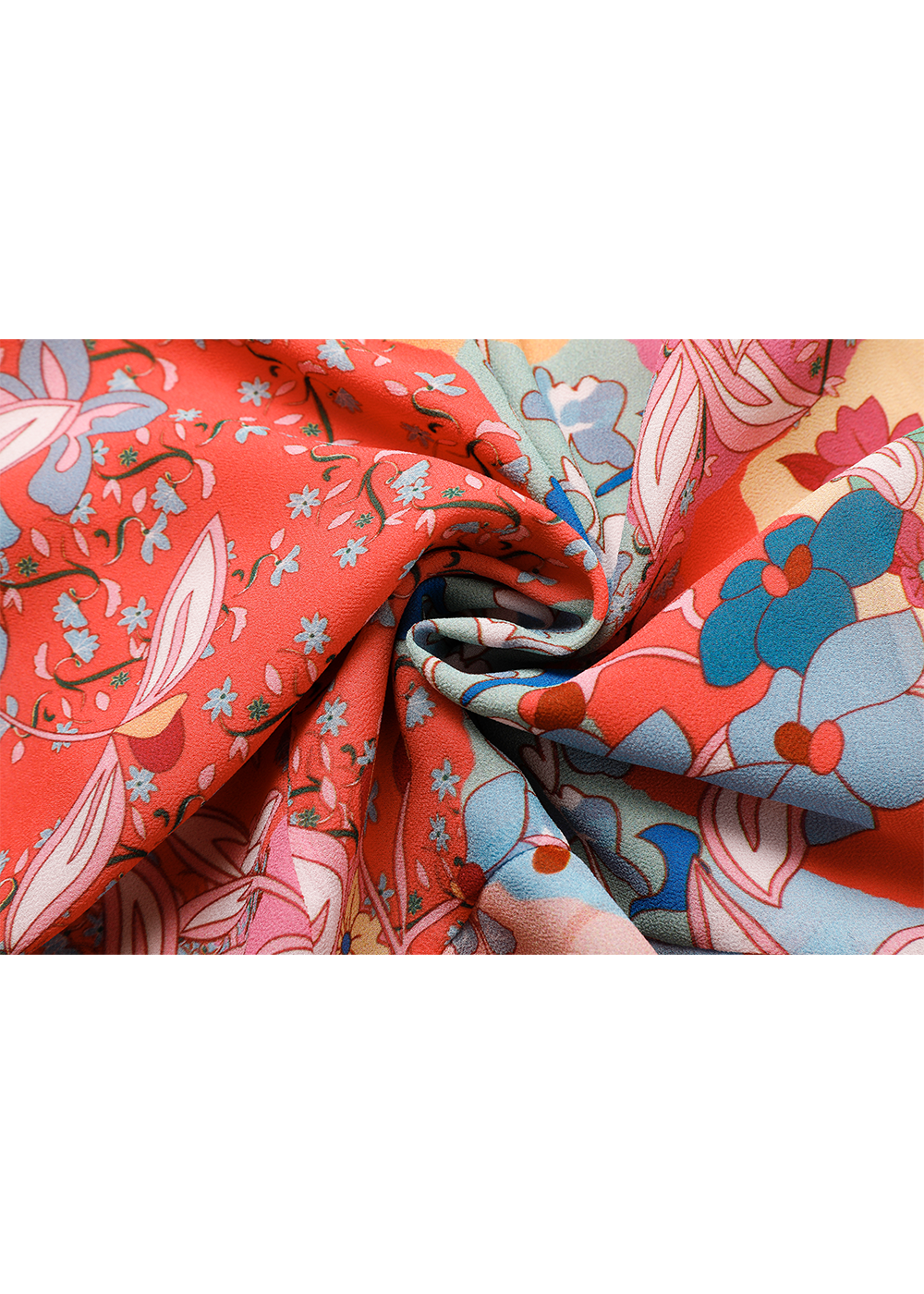 SALAZIA Pink-Blue Dream Garden Blouses