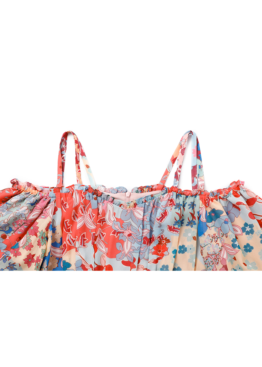 SALAZIA Powder Blue Enchanted Garden Dresses