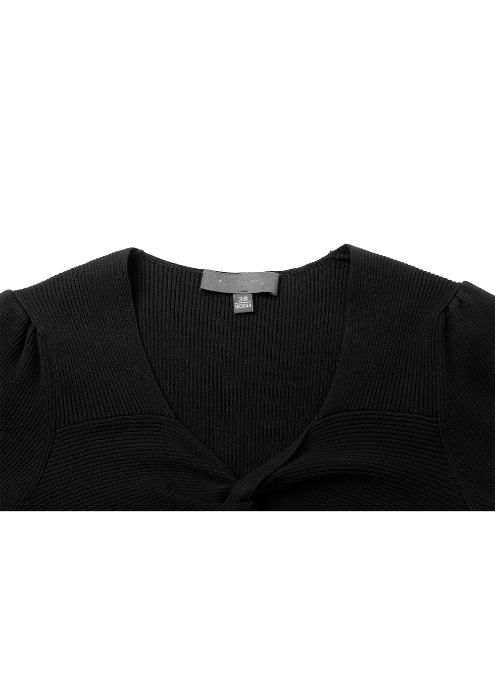 SALAZIA Black Viscose Blend Knit Dresses