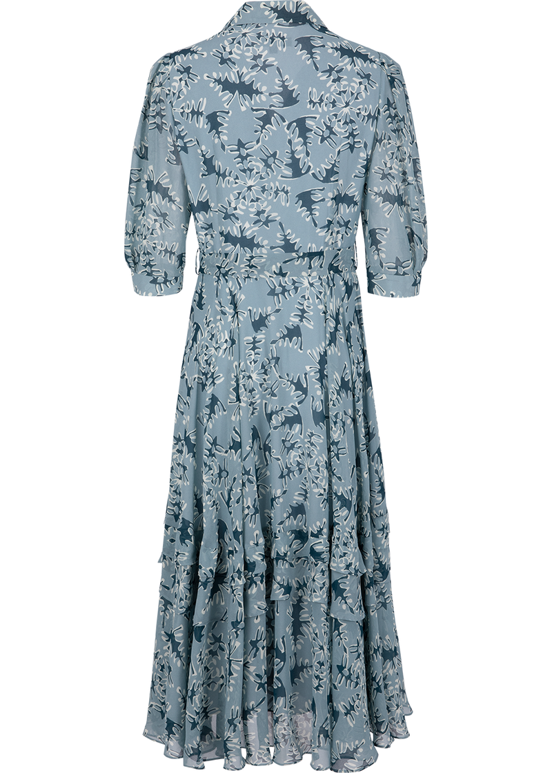 SALAZIA Misty Blue Woodland Dresses