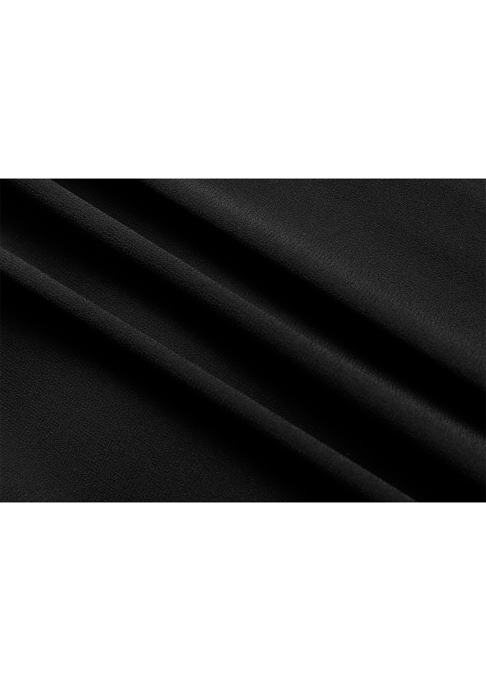 SALAZIA Black Triacetate Blend Short-Sleeve Dresses