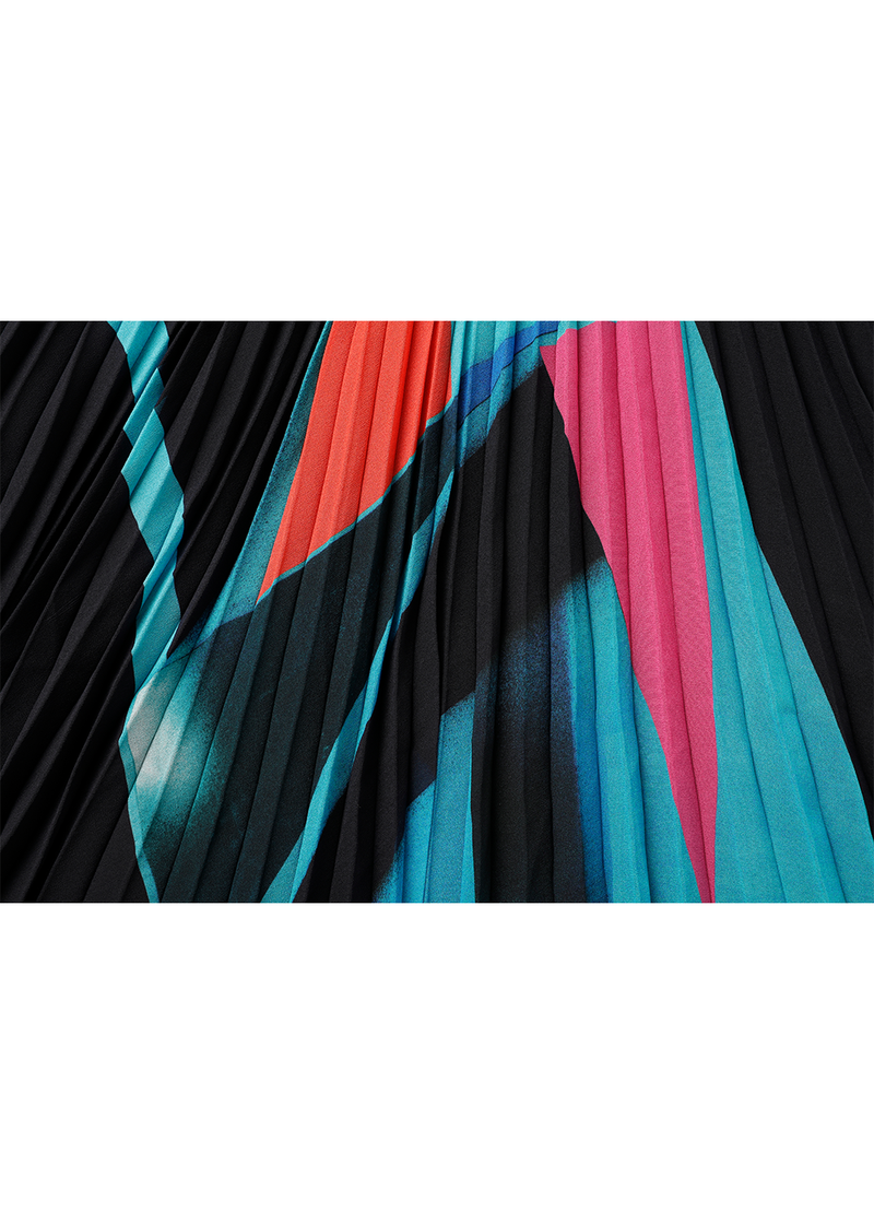 SALAZIA Blue Aurora Borealis Dresses