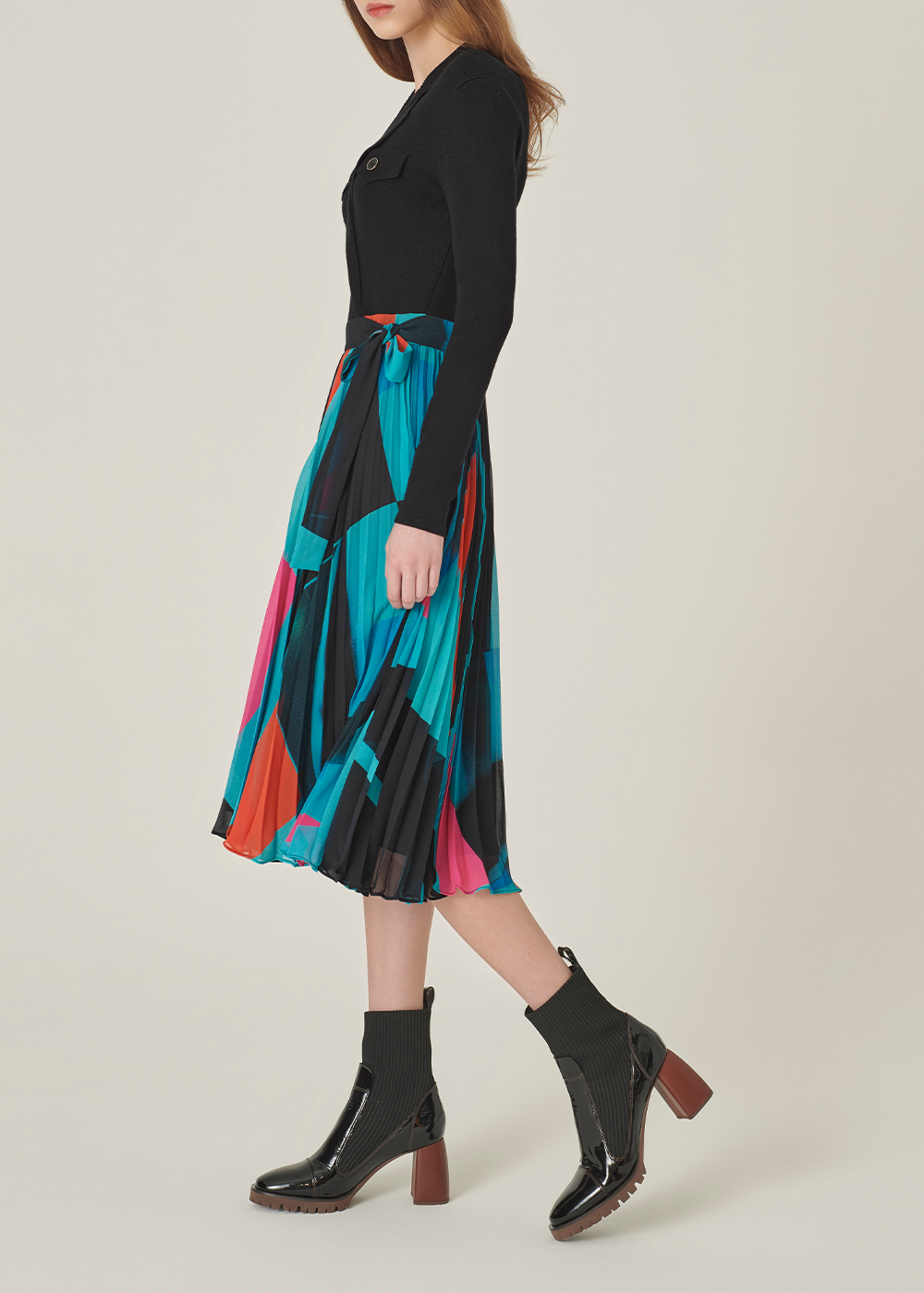 SALAZIA Blue Aurora Borealis Dresses