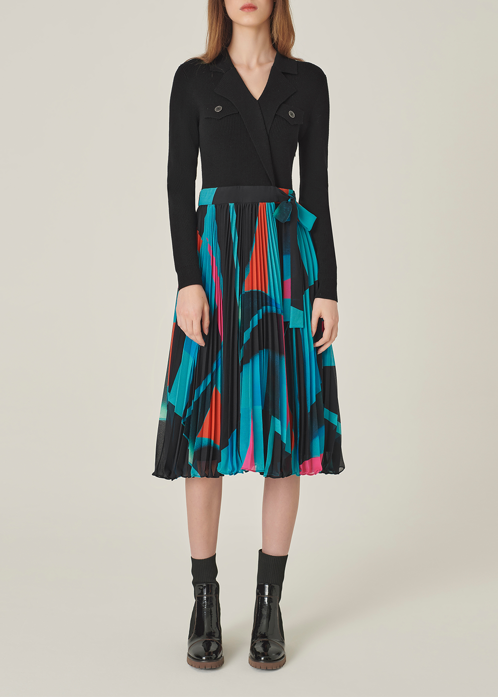 SALAZIA Blue Aurora Borealis Dresses