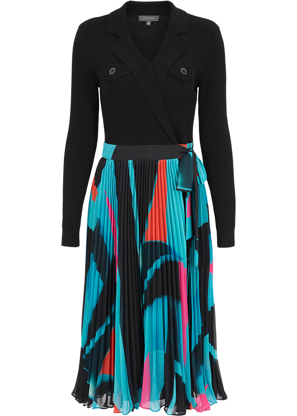 SALAZIA Blue Aurora Borealis Dresses