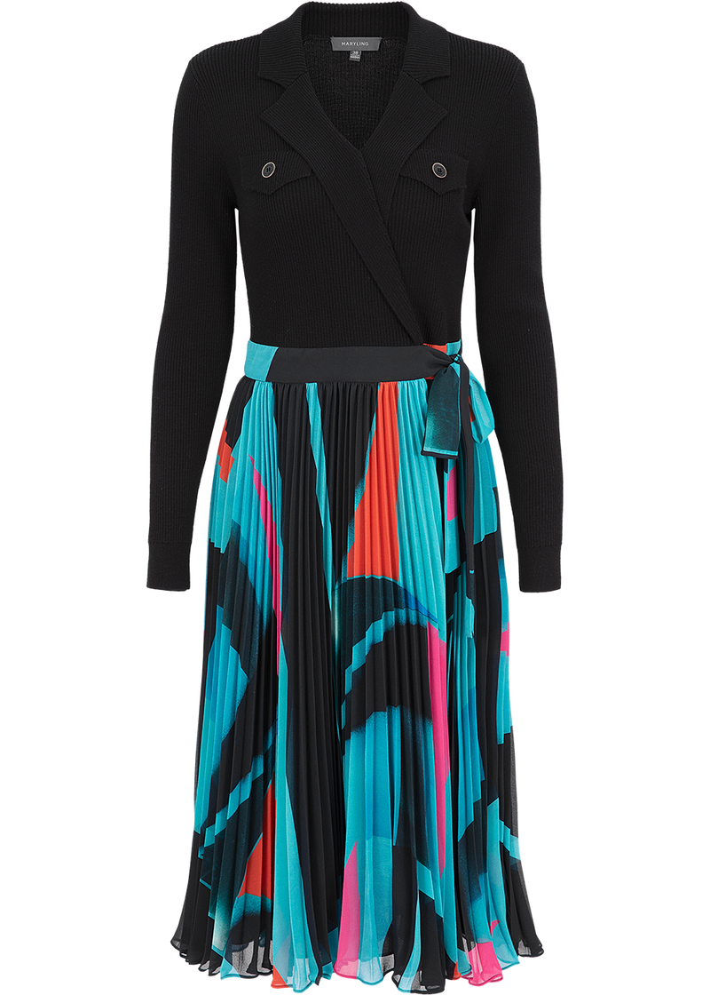 SALAZIA Blue Aurora Borealis Dresses