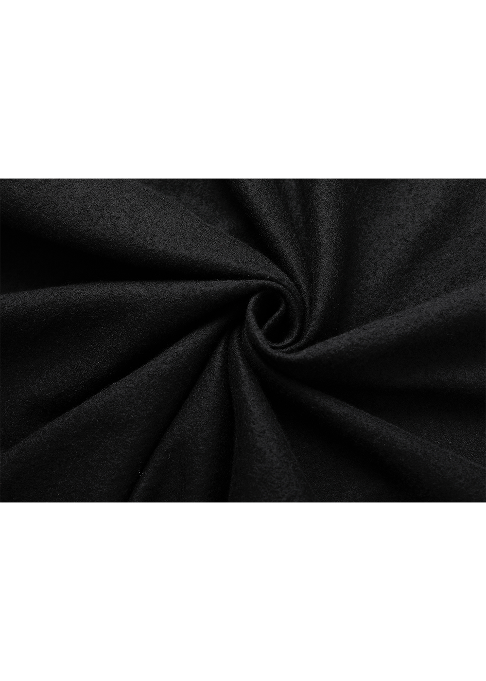 SALAZIA Black Wool Blend Fitted Dresses