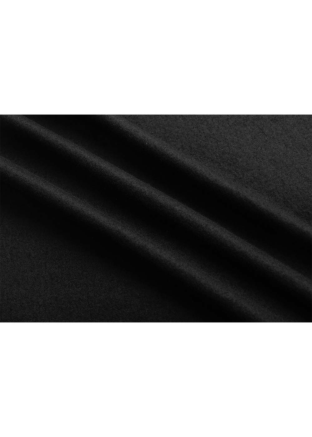 SALAZIA Black Wool Blend Fitted Dresses