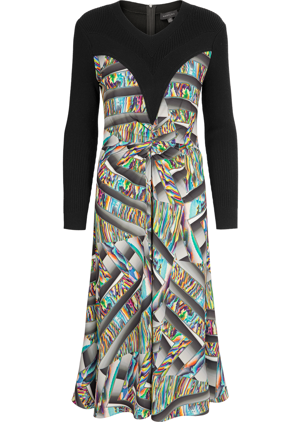 SALAZIA Blue-Grey Ice and Light Dresses