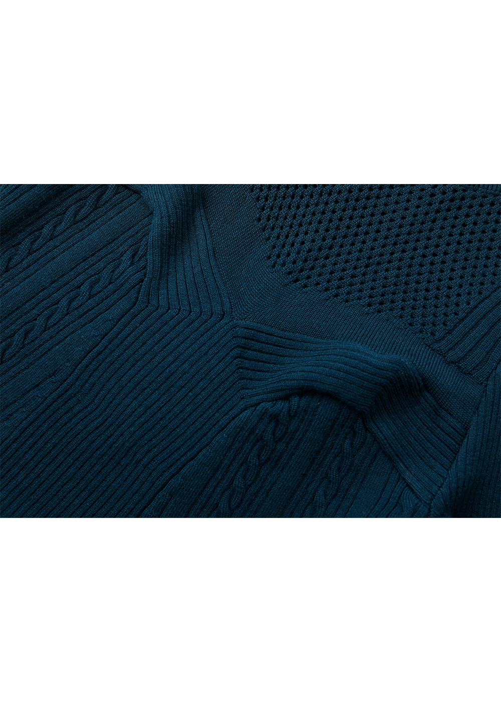 SALAZIA Pink-Green Artistic Wool Blend Dresses