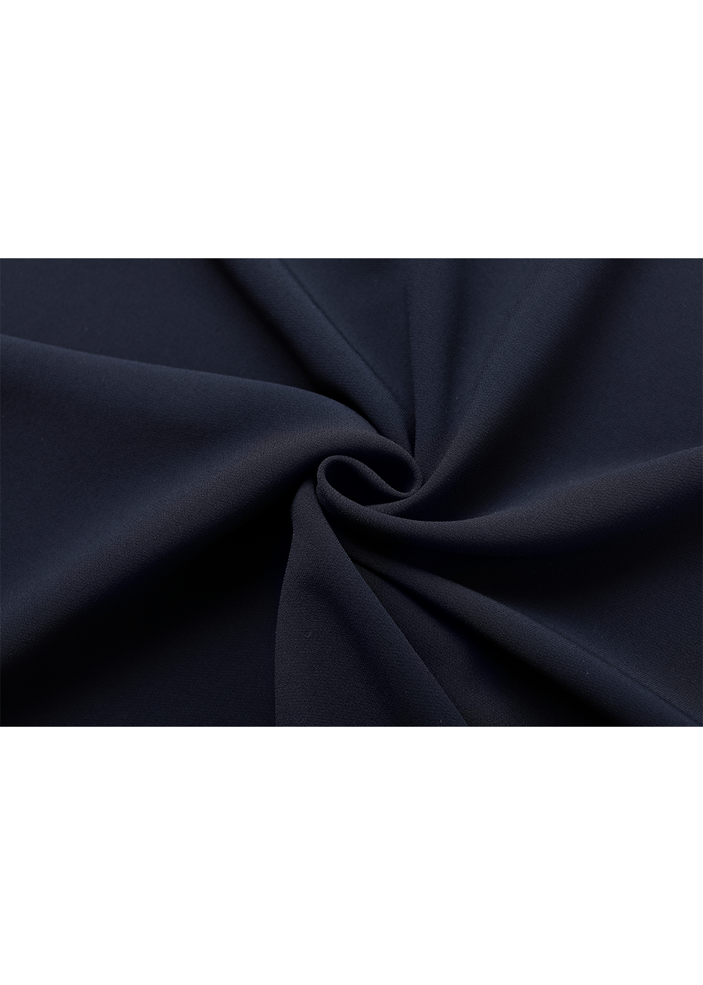 SALAZIA Blue-Black Colorblock Triacetate Blend Long-Sleeve Dresses