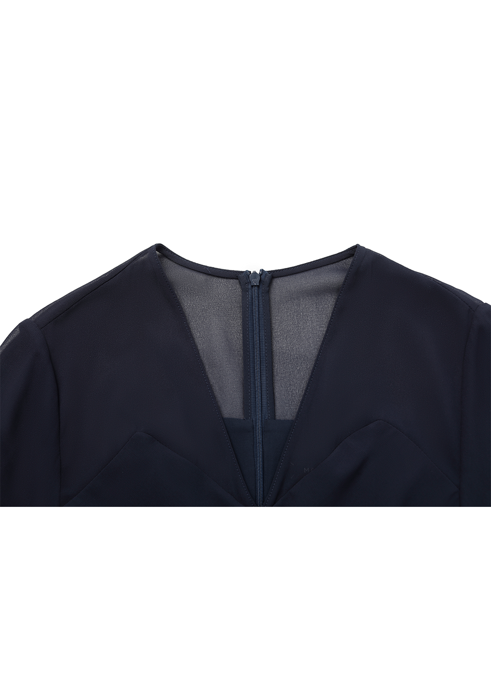 SALAZIA Deep Blue Solid Dresses