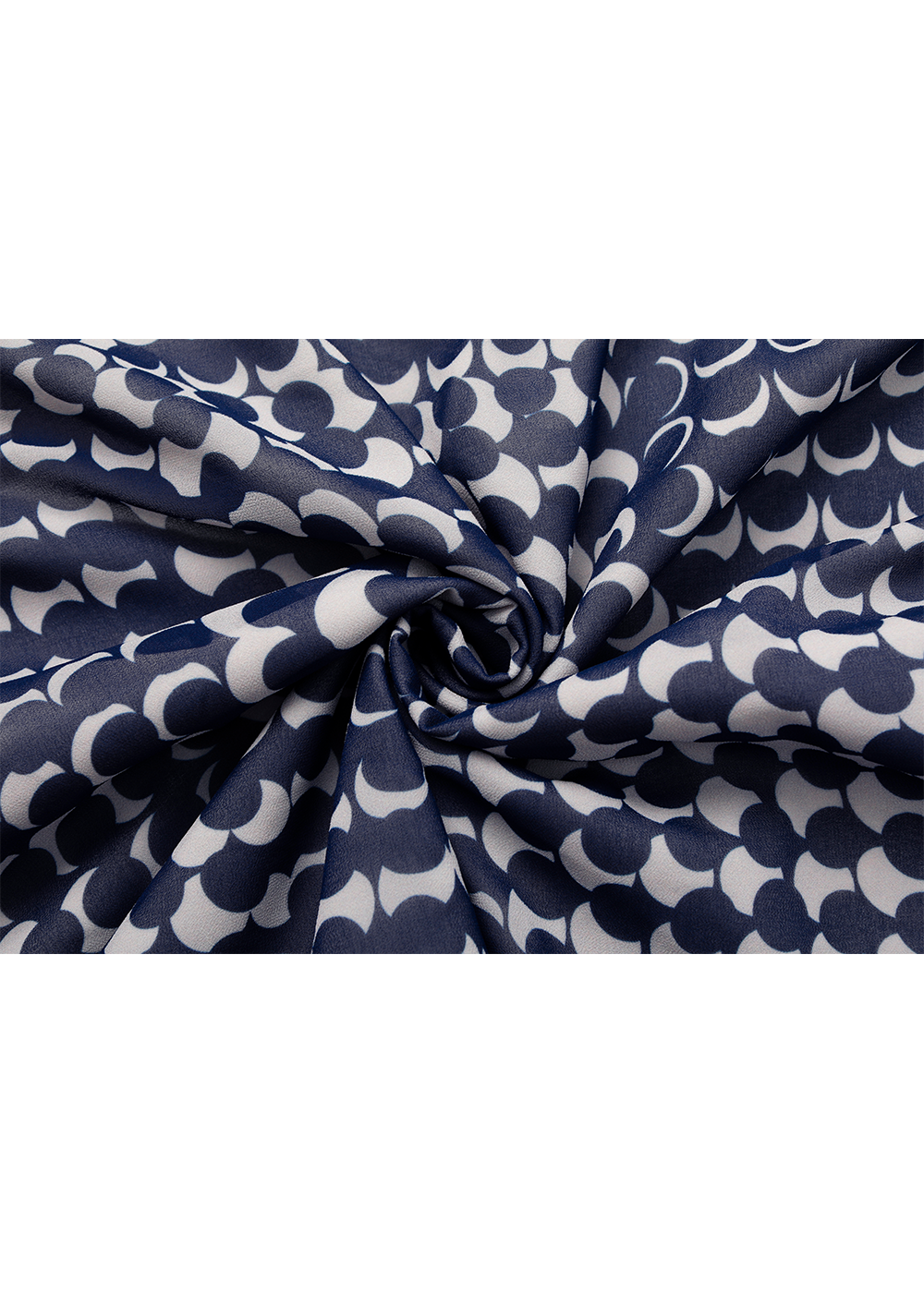 SALAZIA Blue-White Polka Dot Dresses