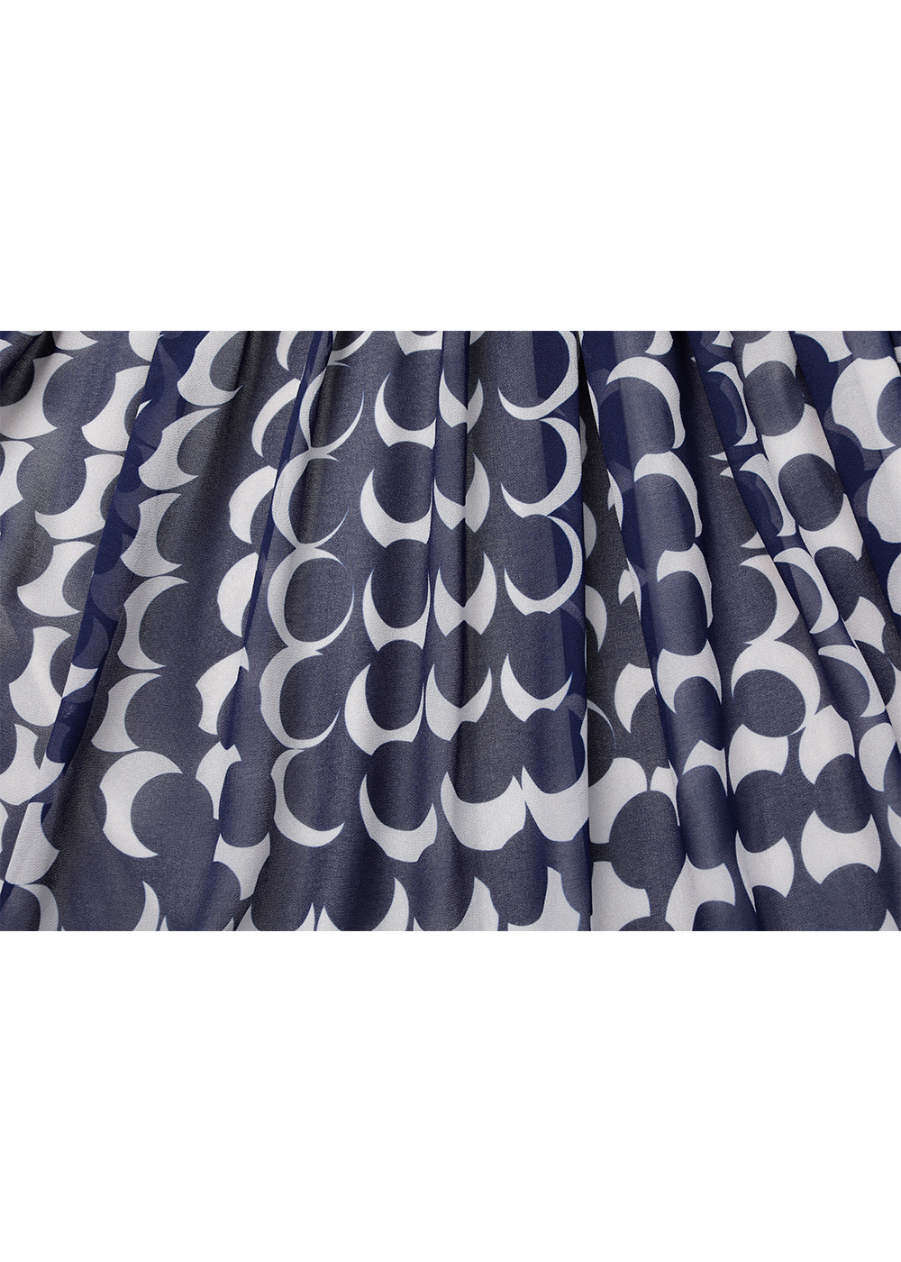 SALAZIA Blue-White Polka Dot Maxi Dresses