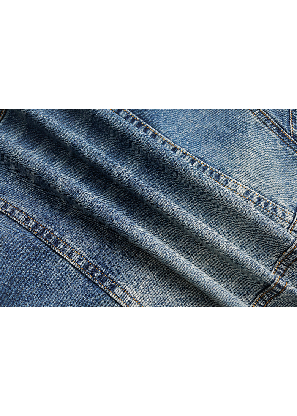 SALAZIA Denim Blue Washed Cotton Jackets