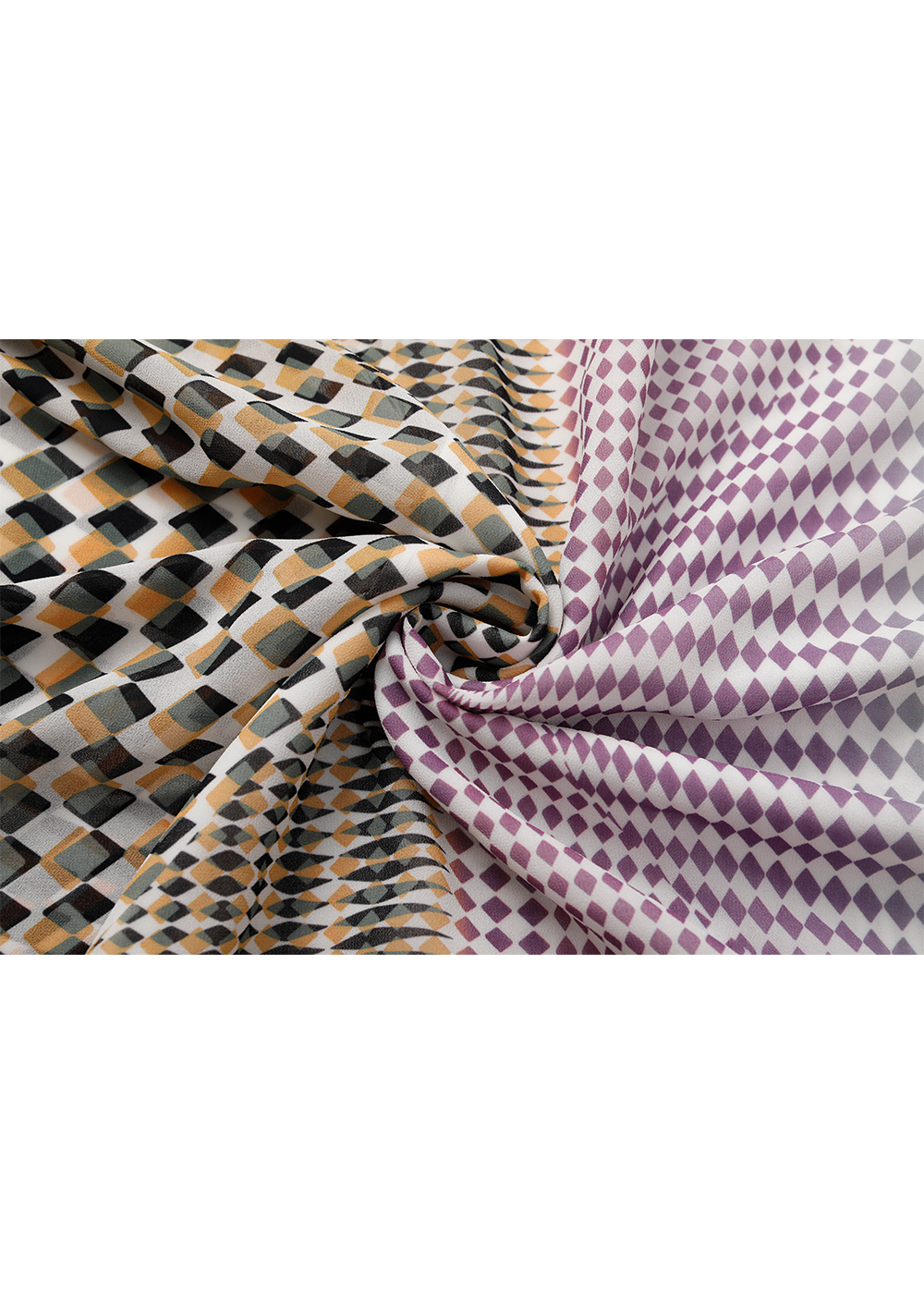 SALAZIA Yellow-Pink-Black Collage Dresses