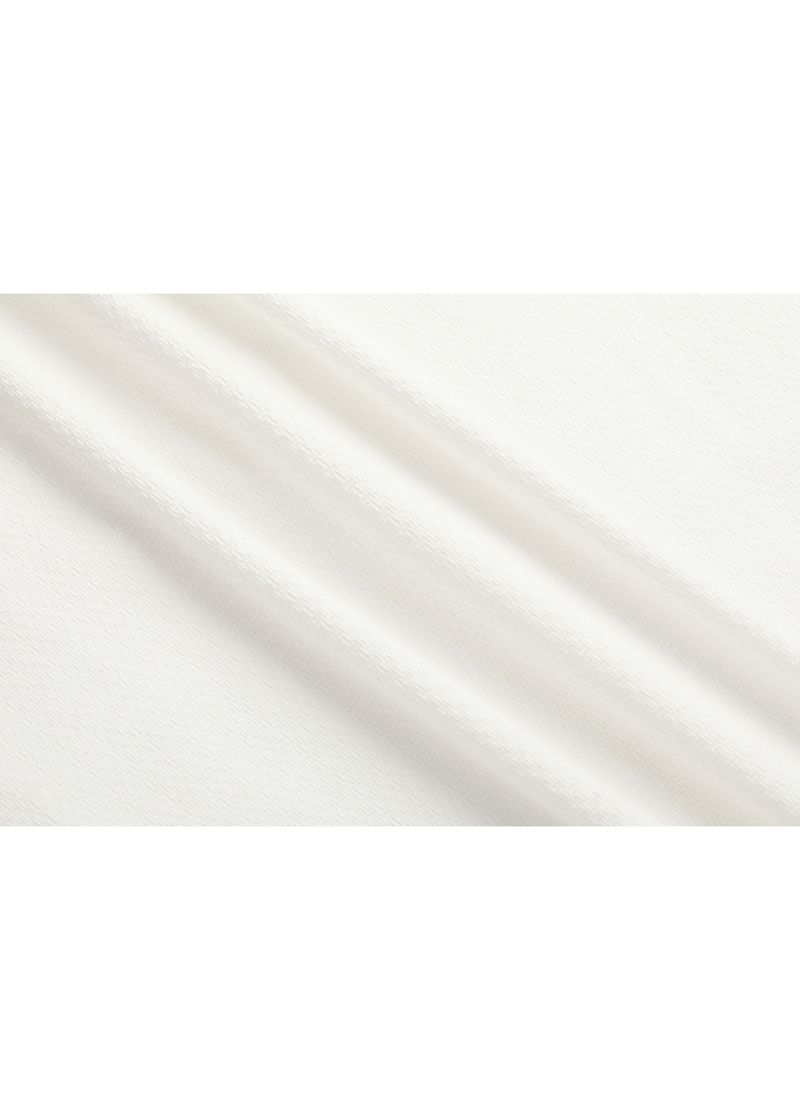 SALAZIA White Polyester-Viscose Blend Shift Dresses