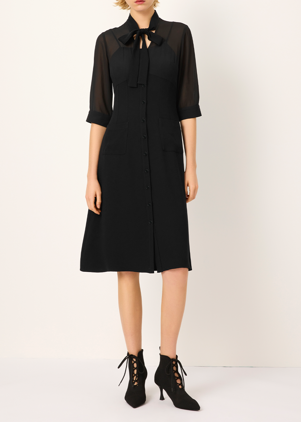 SALAZIA Nocturnal Silhouette Dresses