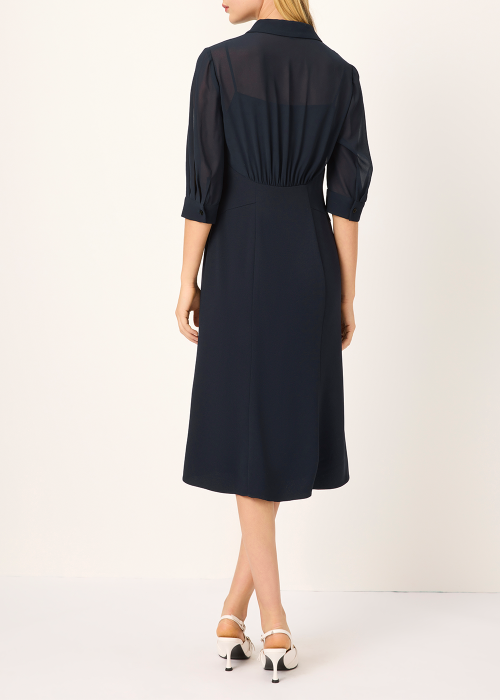 SALAZIA Indigo Silk-Touch Dresses