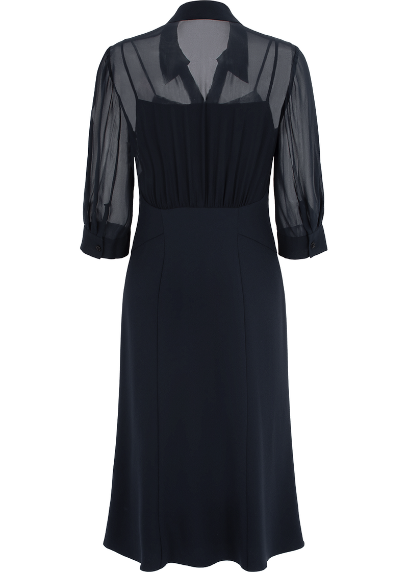 SALAZIA Indigo Silk-Touch Dresses