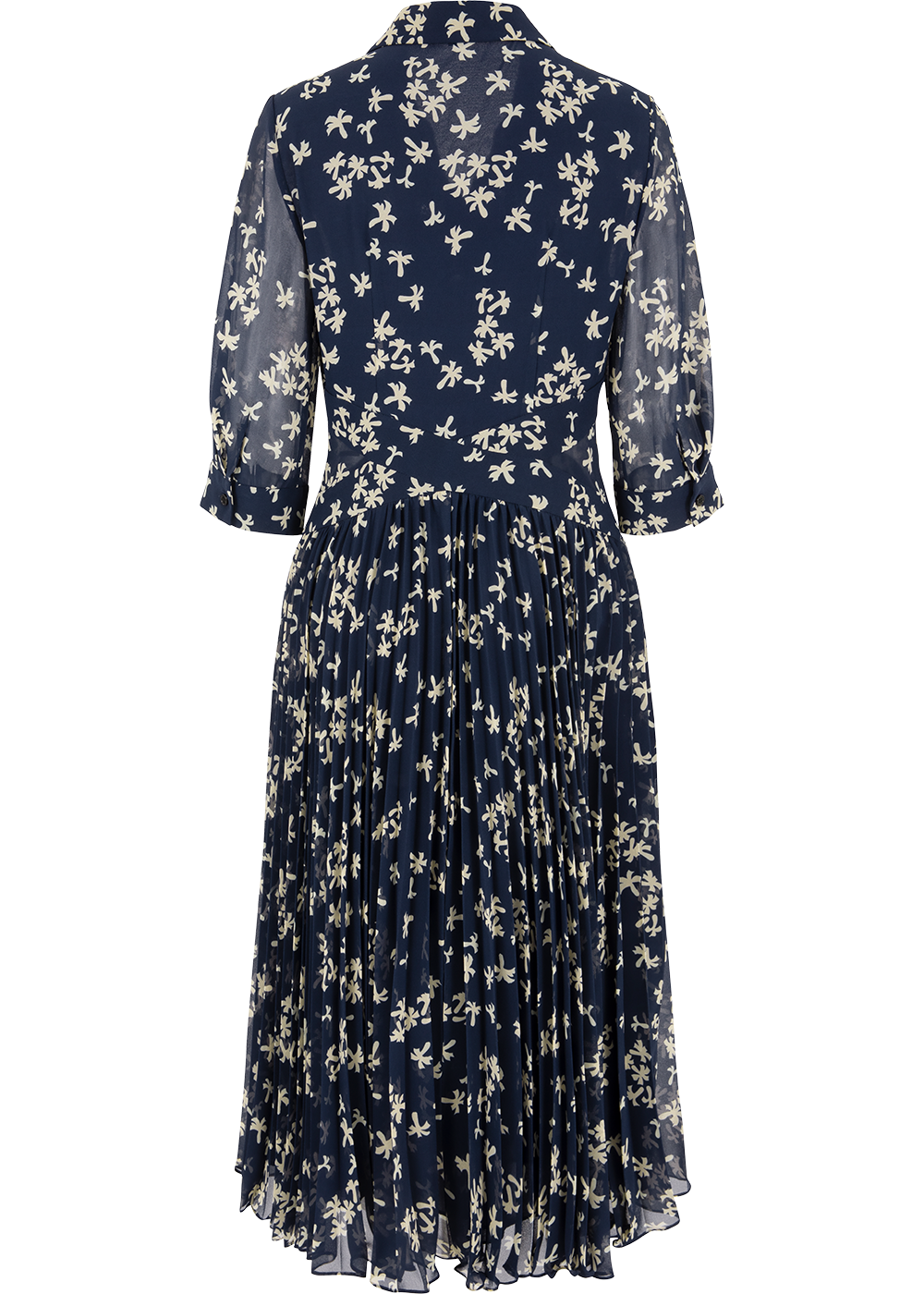 SALAZIA Blue Palm Summer Dresses