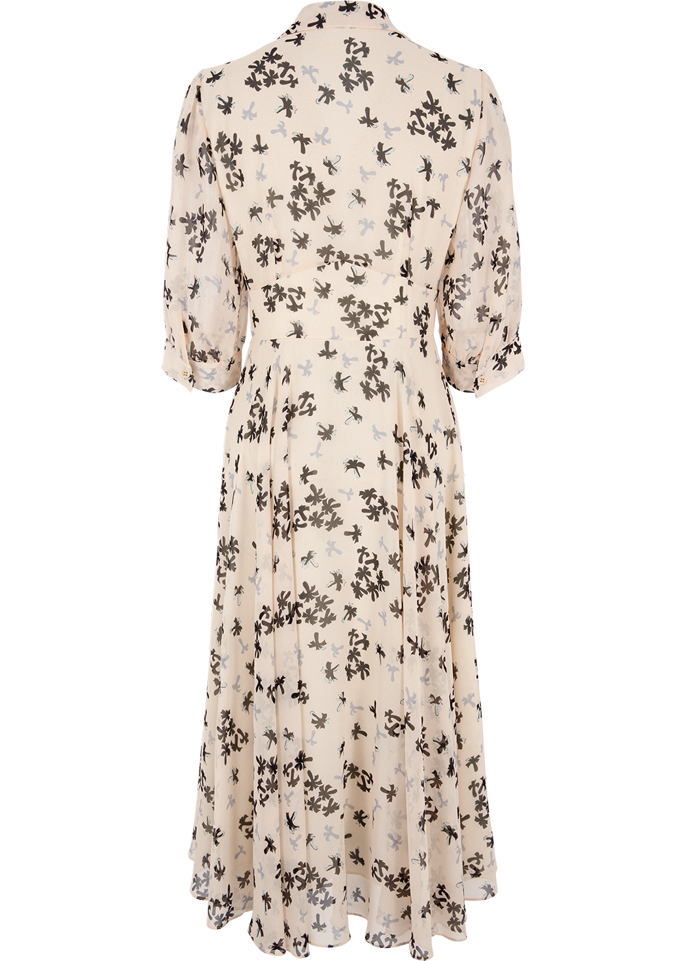 SALAZIA Pink Palm Summer Dresses