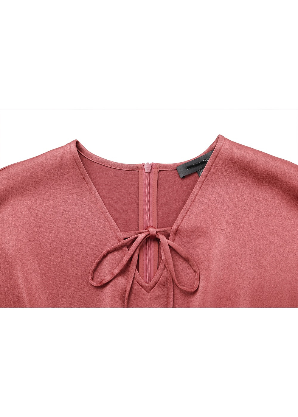 SALAZIA Misty Pink Triacetate Dresses