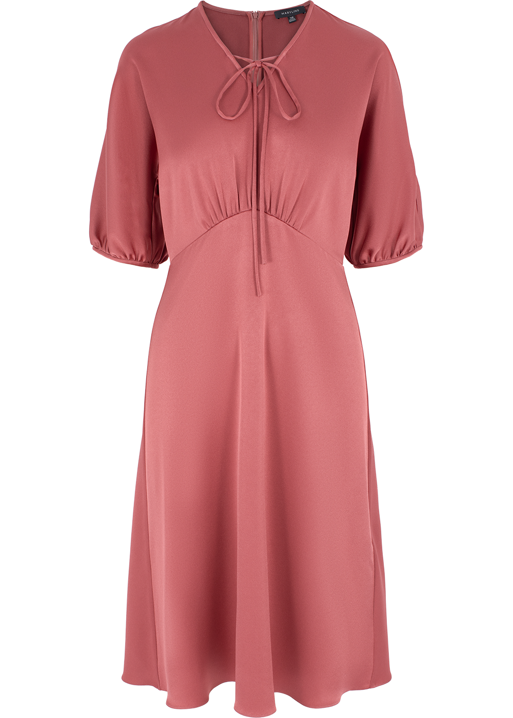 SALAZIA Misty Pink Triacetate Dresses