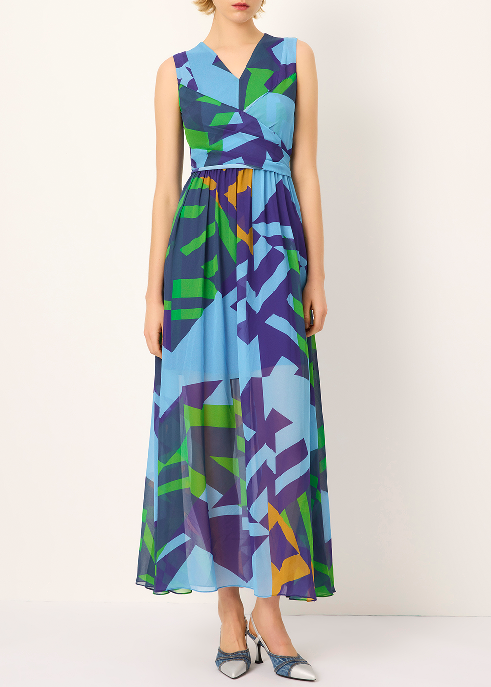 SALAZIA Flowy Midi Dresses