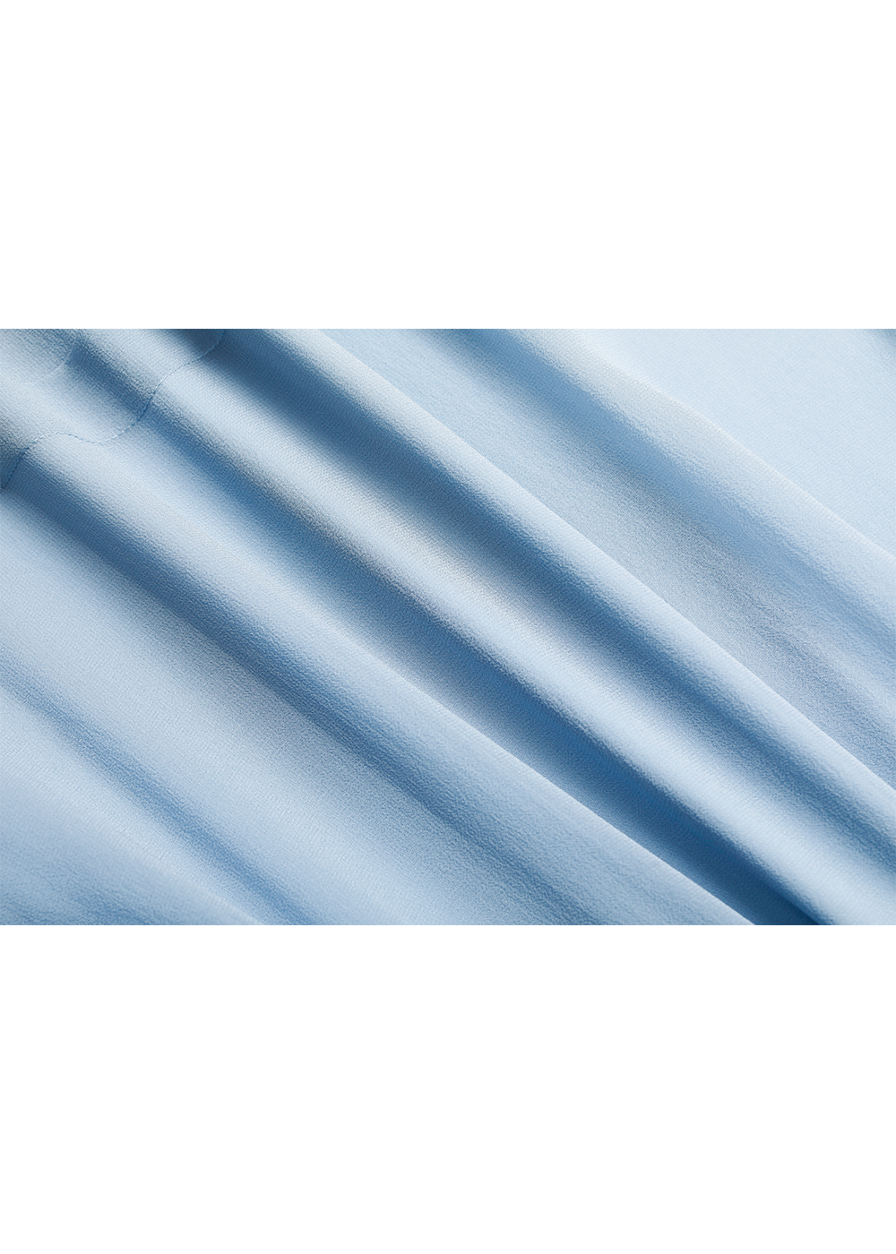 SALAZIA Misty Blue Silk Dresses