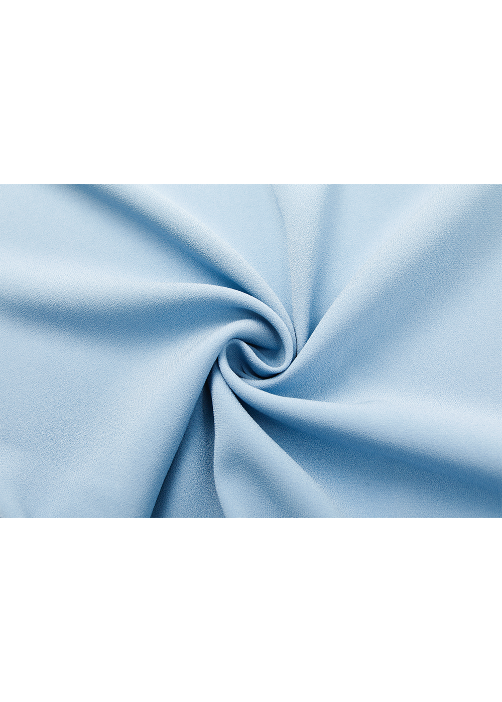 SALAZIA Misty Blue Silk-Triacetate Blend Dresses