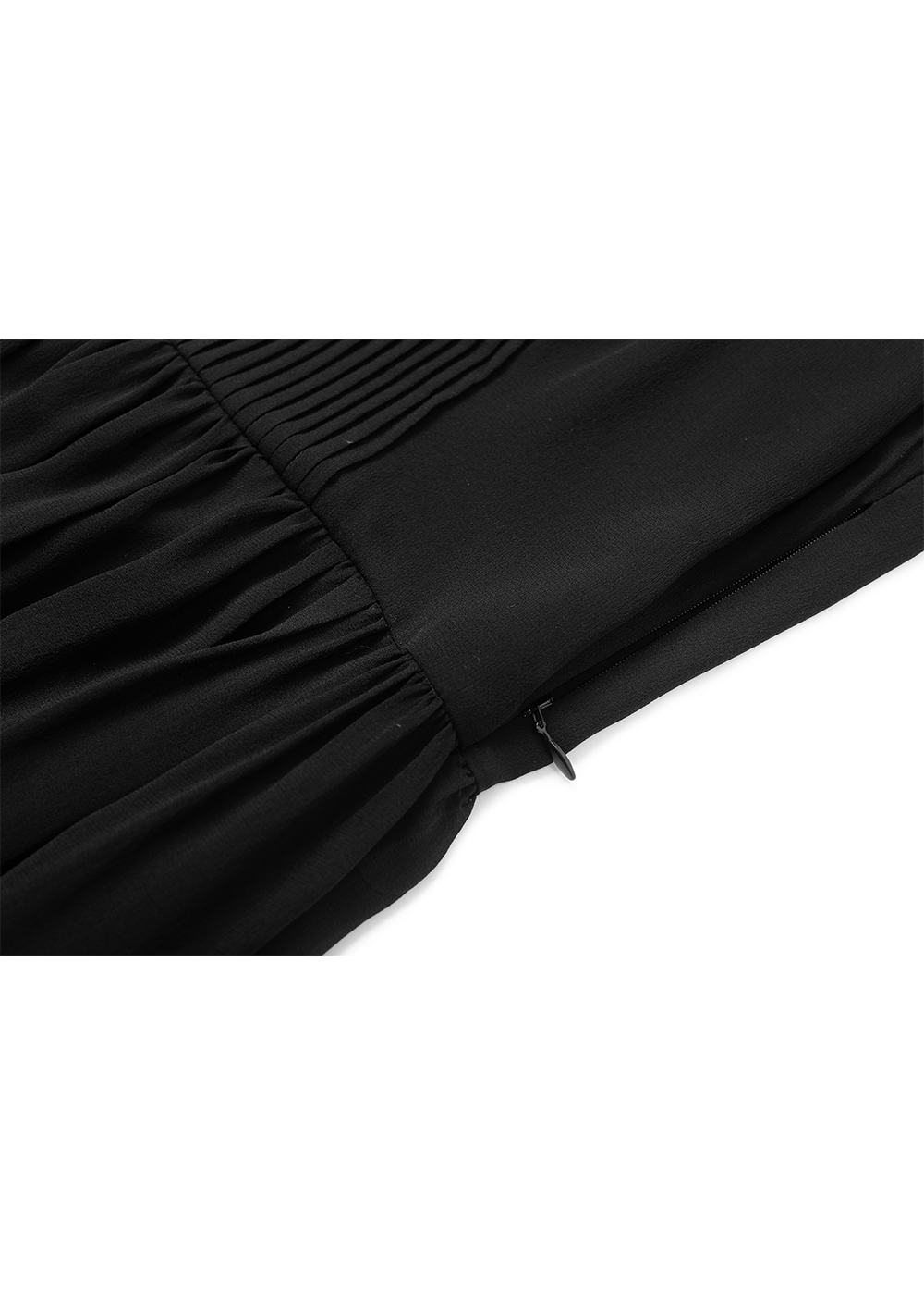 SALAZIA Black Silk Maxi Dresses