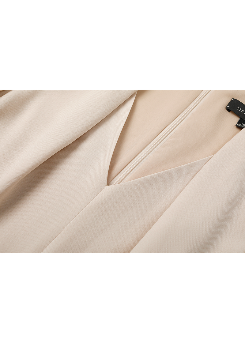 SALAZIA Beige Ester-Blend Dresses