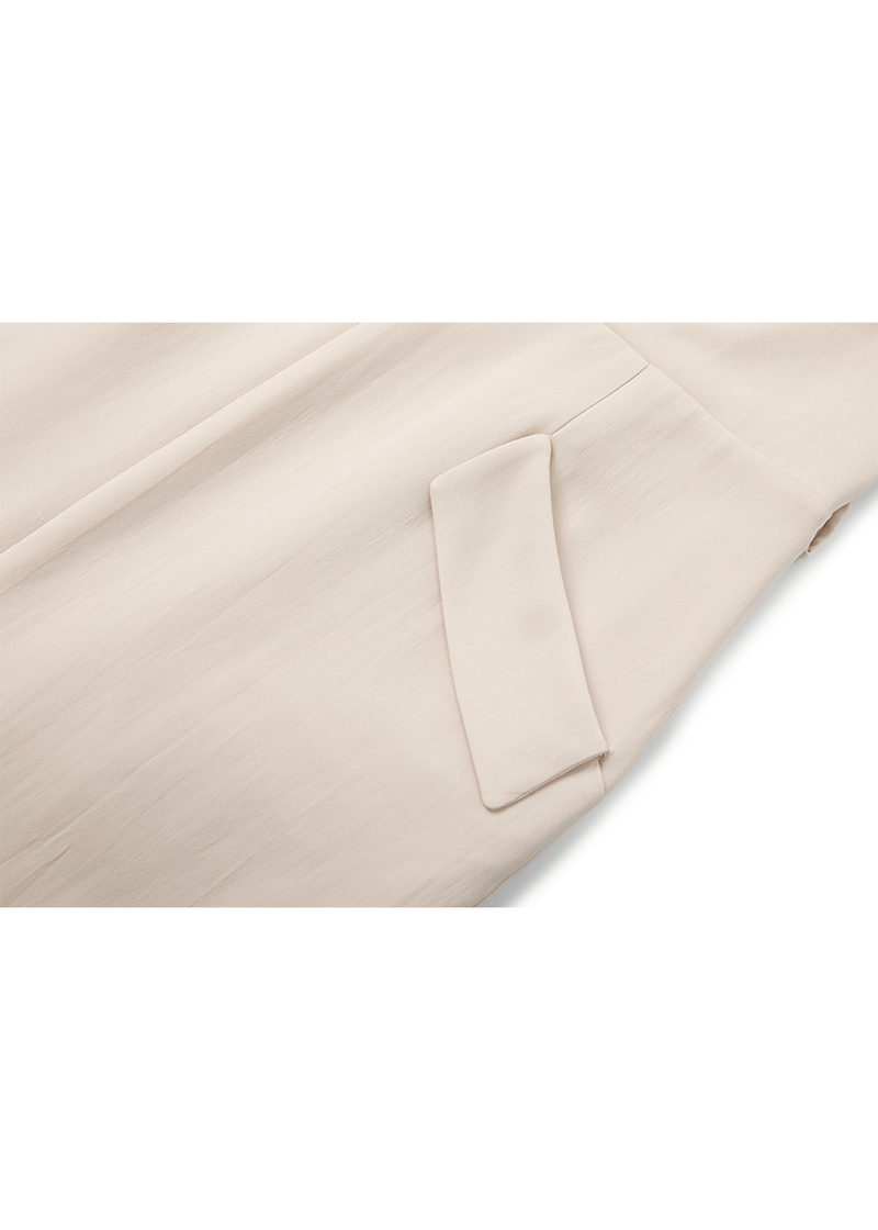 SALAZIA Beige Ester-Blend Dresses