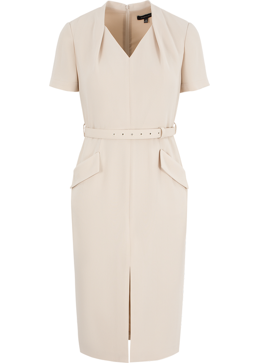 SALAZIA Beige Ester-Blend Dresses