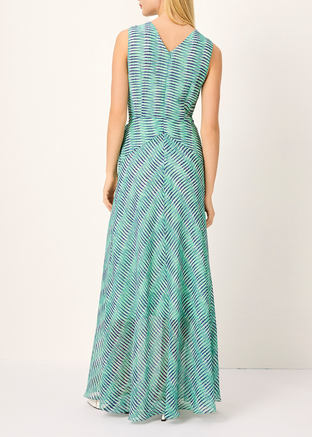 SALAZIA Green Rattan Weave Maxi Dresses