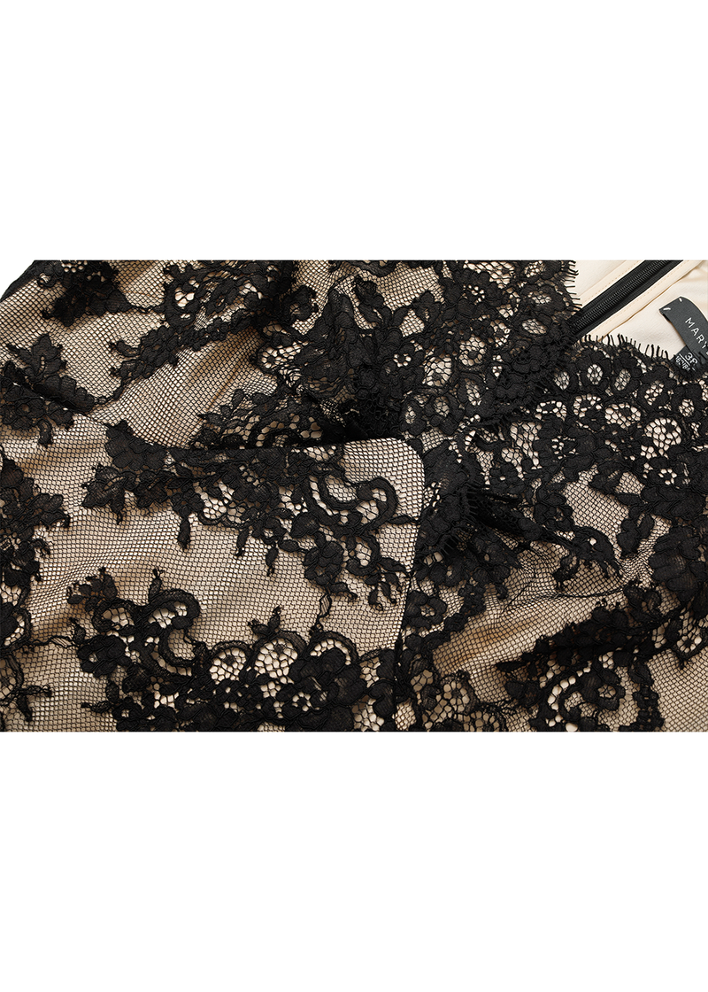 SALAZIA Black Sheer Cotton-Blend Maxi Dresses