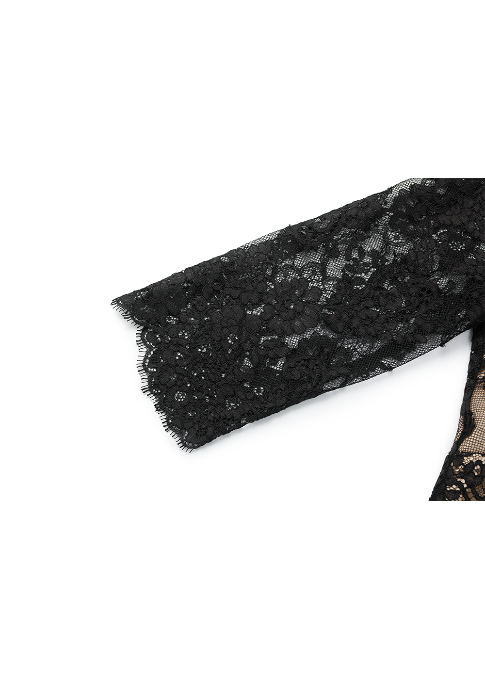 SALAZIA Black Sheer Cotton-Blend Maxi Dresses