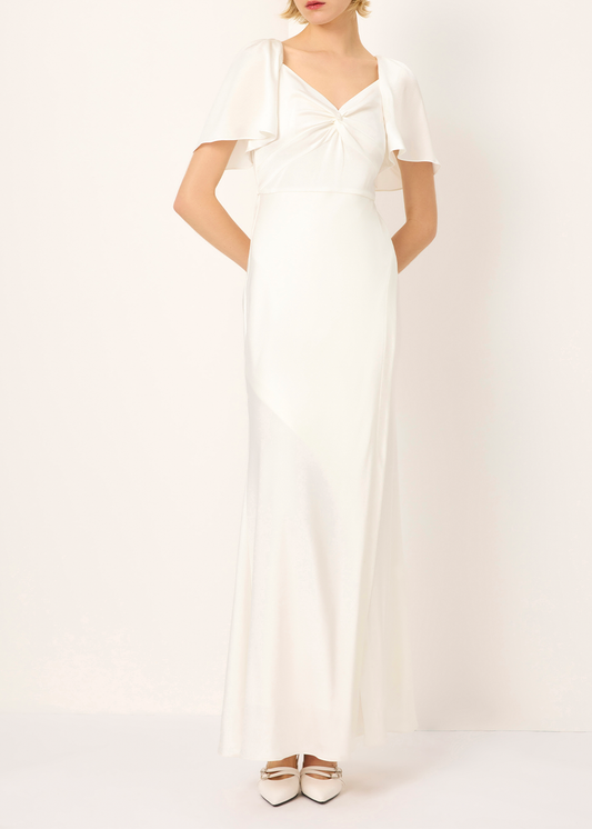 SALAZIA White Triacetate Dresses