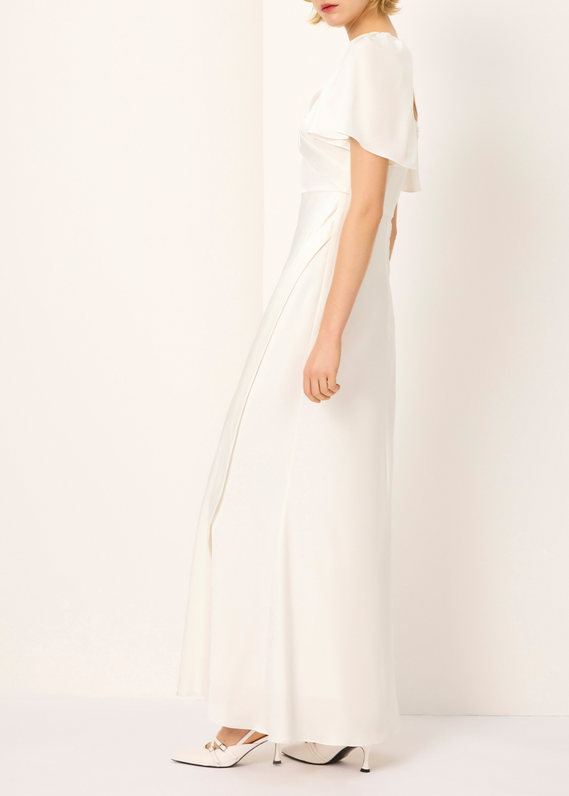 SALAZIA White Triacetate Dresses