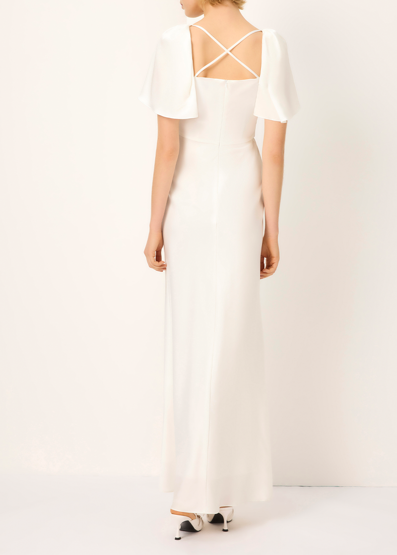 SALAZIA White Triacetate Dresses