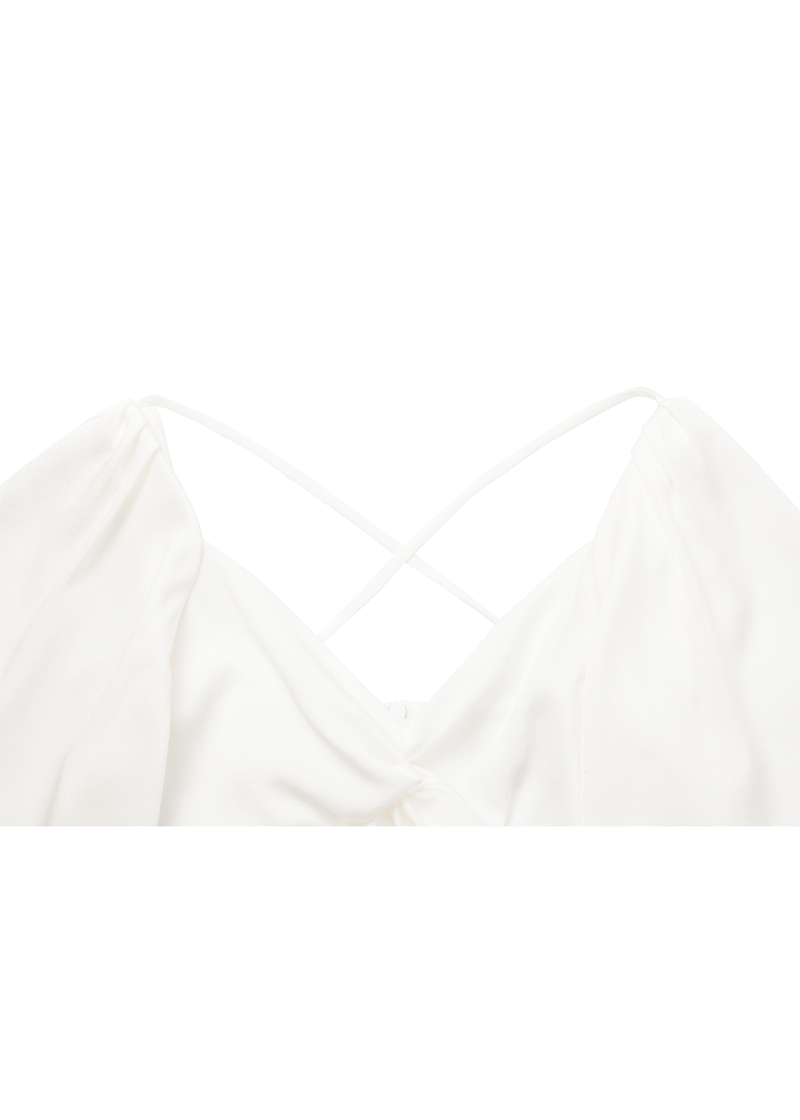 SALAZIA White Triacetate Dresses
