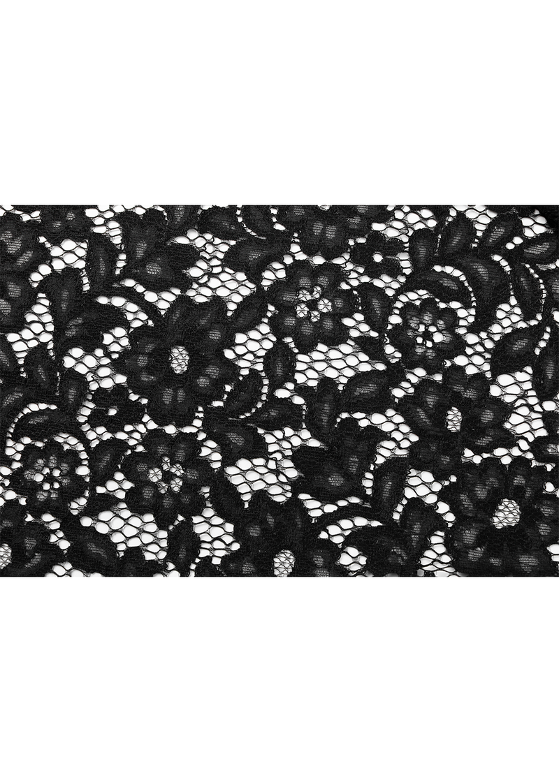SALAZIA Black-White Colorblock Viscose Blend Maxi Dresses