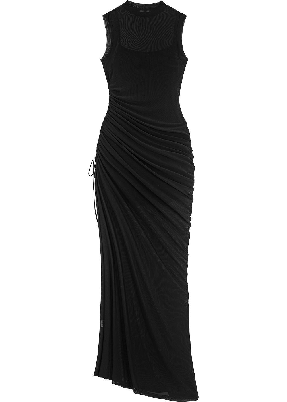 SALAZIA Black Stretch Fit-and-Flare Dresses