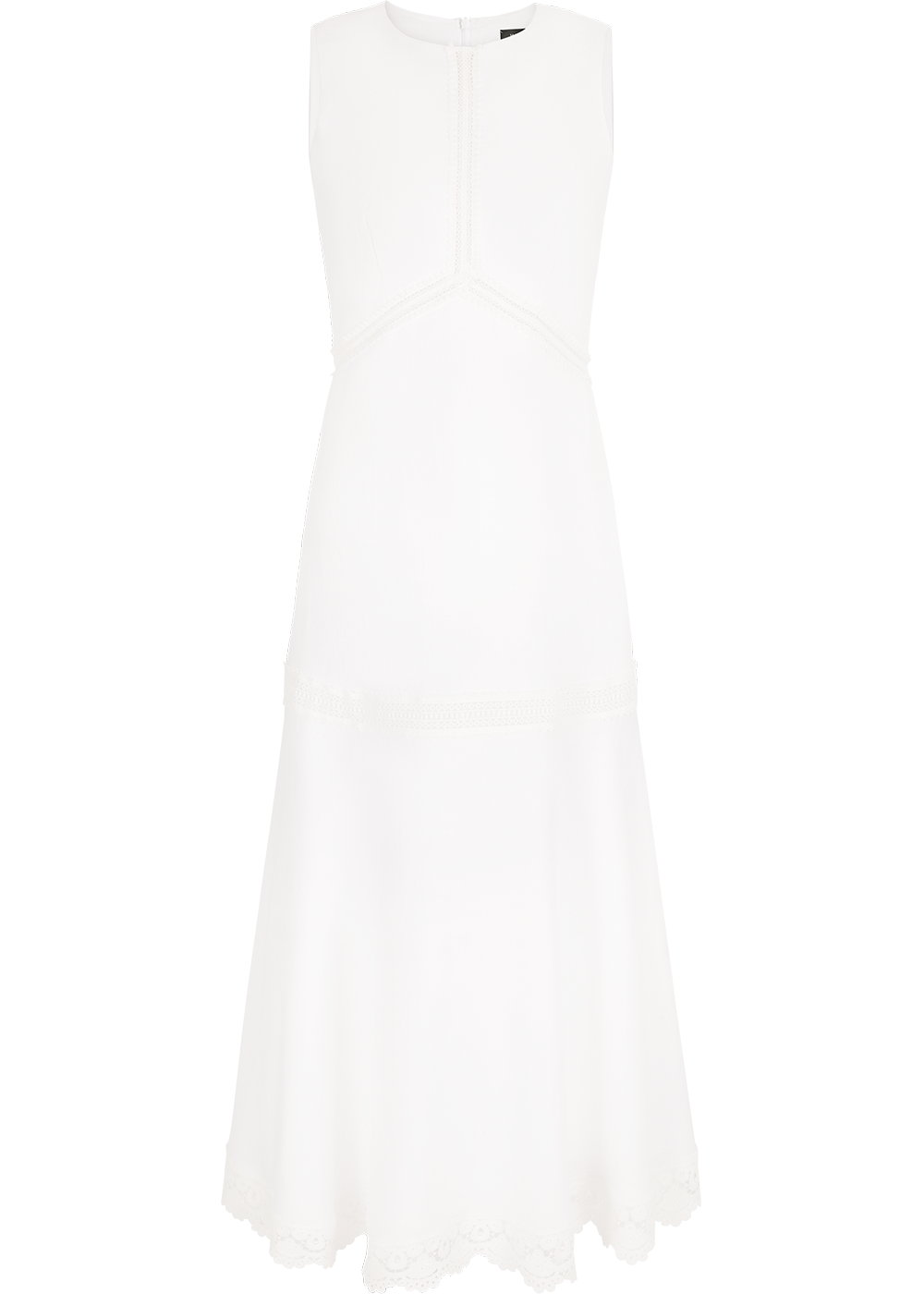 SALAZIA White Canvas Dresses