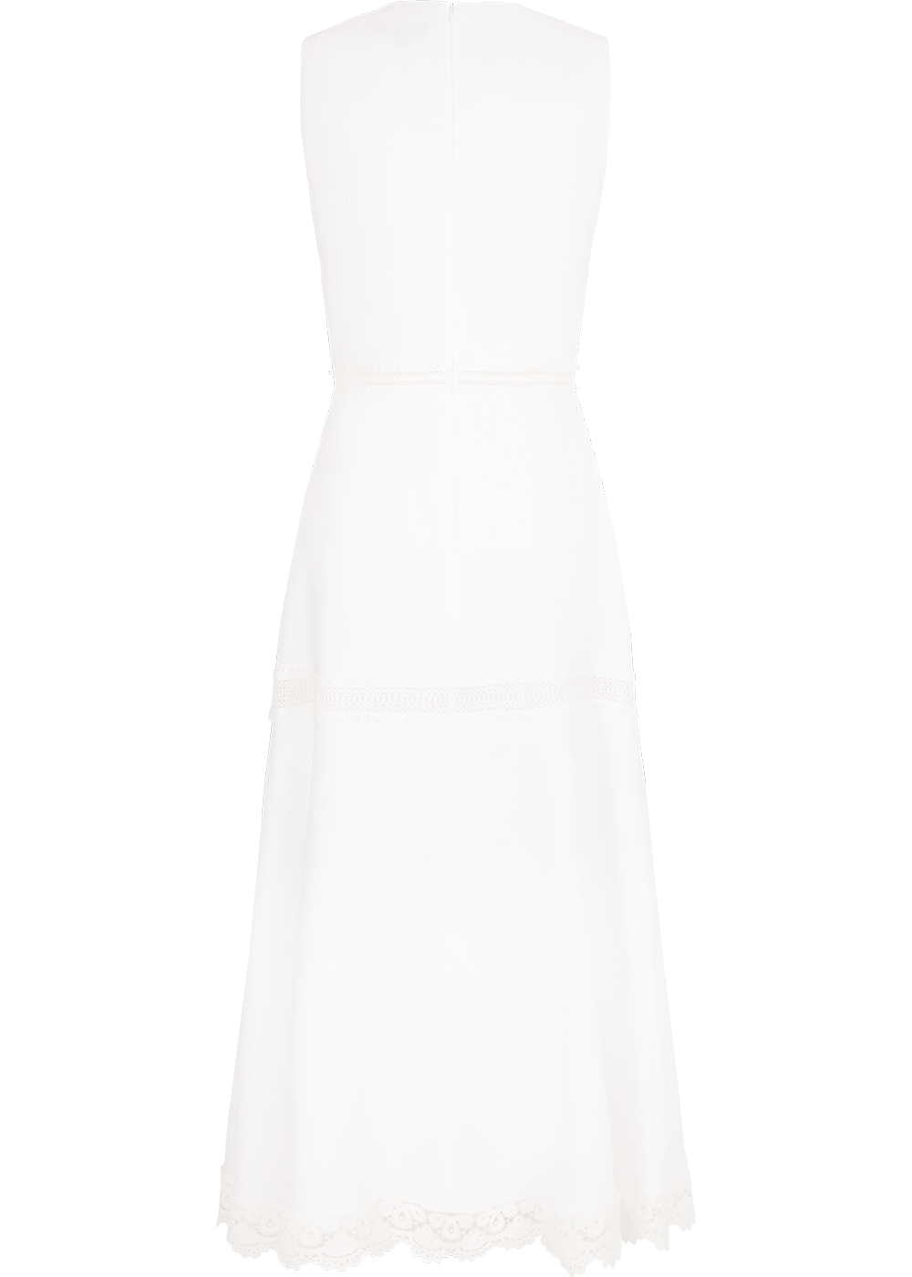 SALAZIA White Canvas Dresses